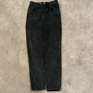 Urban outfitters black mom jeans